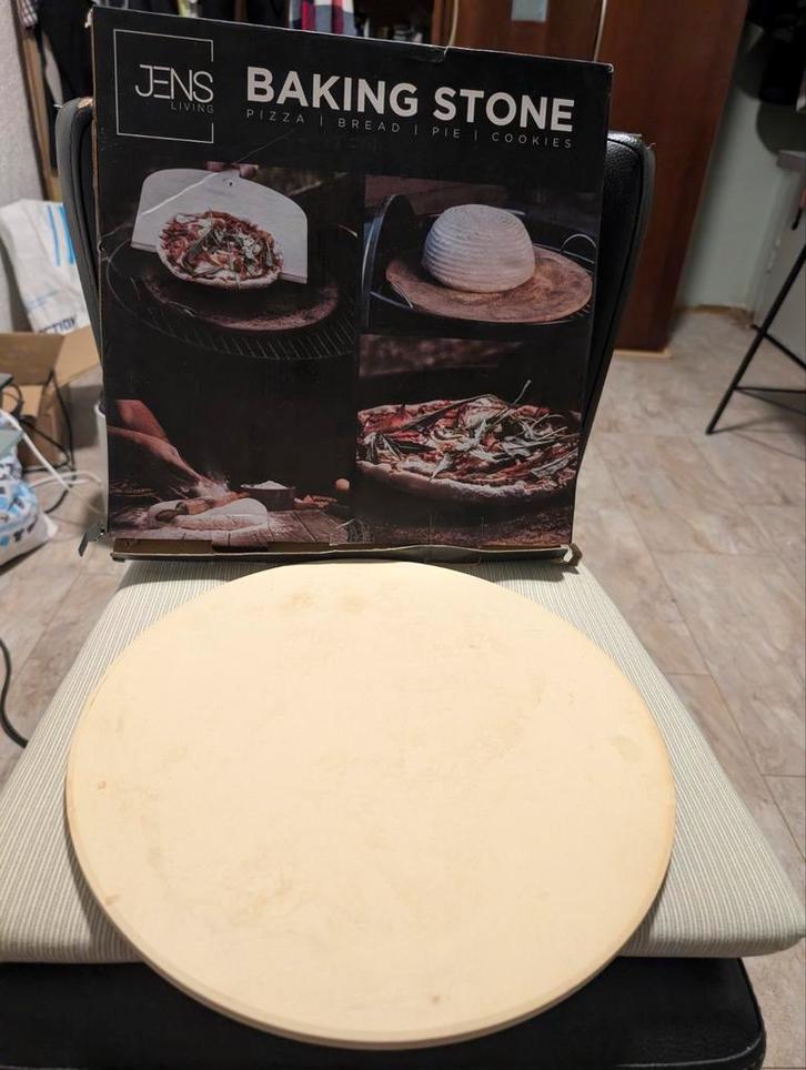 Pizza Baksteen - Eenmaal Gebruikt!, Huis en Inrichting, Keuken | Keukenbenodigdheden, Ophalen of Verzenden