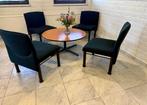 Fauteuil 4 stuks met tafel totaal 100€, Huis en Inrichting, Fauteuils, Ophalen, Gebruikt, 75 tot 100 cm, 50 tot 75 cm