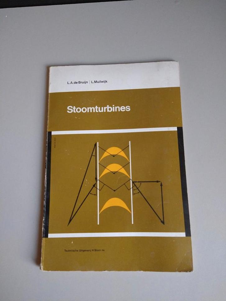 Stoomturbines - L.A. de Bruijn, L. Muilwijk, Boeken, Techniek, Gelezen, Werktuigbouwkunde, Ophalen of Verzenden