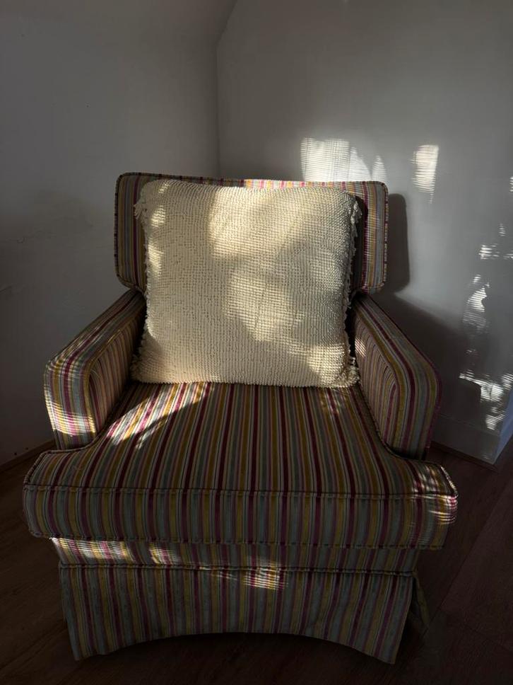 Anna + Nina achtige fauteuil, Huis en Inrichting, Banken | Sofa's en Chaises Longues, Zo goed als nieuw, Eenpersoons, Minder dan 150 cm