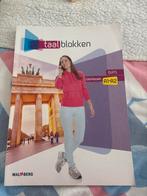 Taalblokken Duits A1-A2 Werkboek, Ophalen of Verzenden, Zo goed als nieuw, MBO