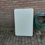 tafel, Huis en Inrichting, Tafels | Eettafels, Ophalen, Gebruikt, 50 tot 100 cm, Metaal