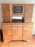 Prachtige vintage buffetkast Jaren '50 (1.40x1.72x0.50 m), Ophalen, Gebruikt, 100 tot 150 cm, Jaren 50