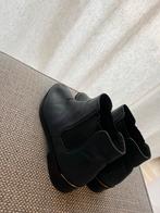 Freeflex Donkerblauwe leren laarzen - maat 39, Ophalen, Zo goed als nieuw, Blauw, Lage of Enkellaarzen