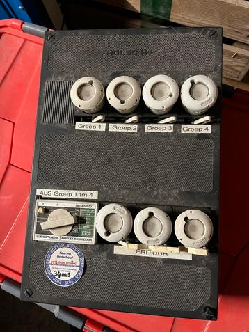 3-Fasen Meterkast met Groepen en Aardlekschakelaar beschikbaar voor biedingen