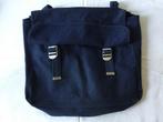Retro canvas schoudertas y2k blauw, Ophalen of Verzenden, Zo goed als nieuw, Blauw