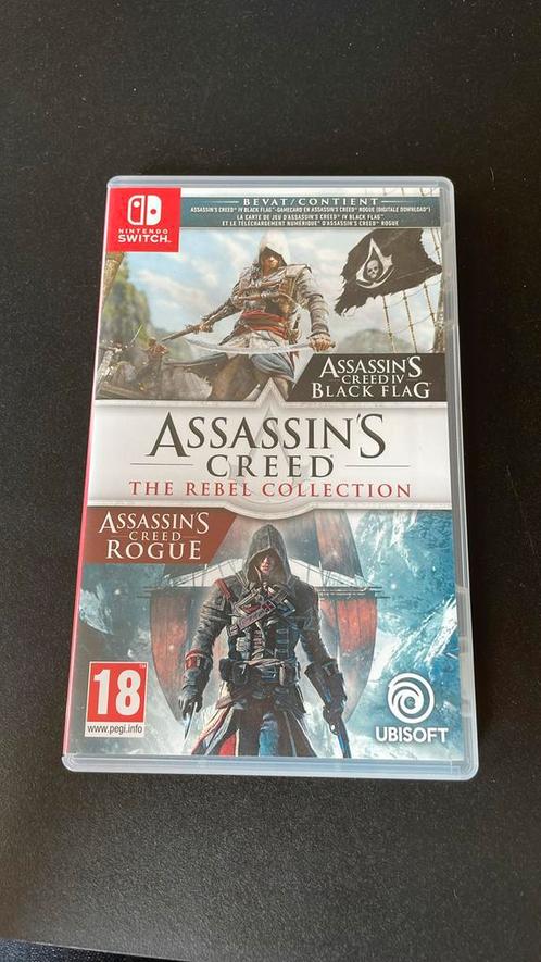 Assassin's Creed The Rebel Collection Nintendo Switch, Spelcomputers en Games, Games | Nintendo Switch, Zo goed als nieuw, Avontuur en Actie