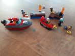 Lego combi brandweer sets 60213 en 60106 boot, Ophalen of Verzenden, Zo goed als nieuw, Complete set, Lego