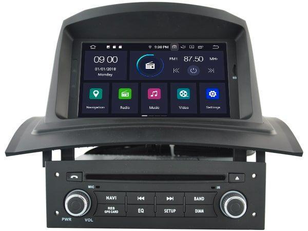 Android 14 Navigatie Renault megane II 2006 apple carplay, Auto diversen, Autoradio's, Nieuw, Ophalen of Verzenden