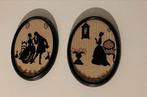 Vintage Borduur Schilderijen Set, Ophalen of Verzenden