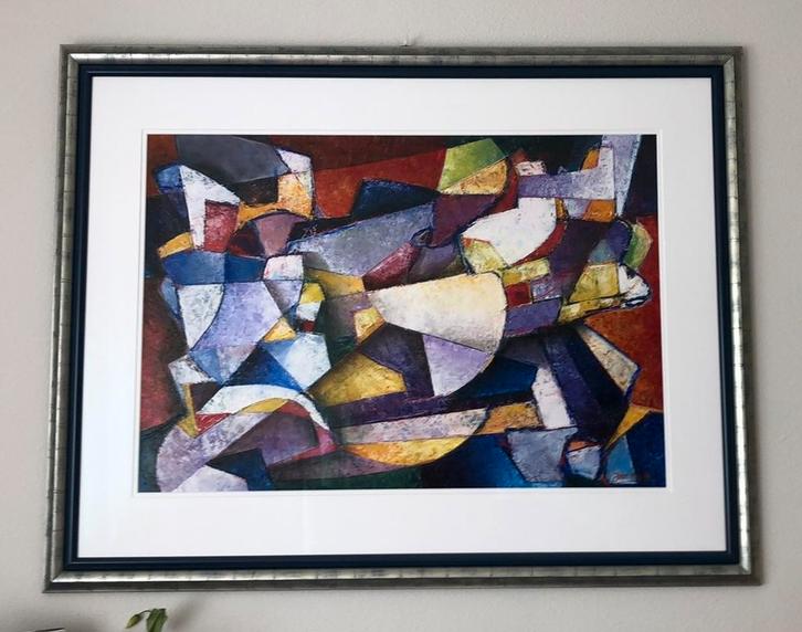 John Noy Abstracte kunst, Antiek en Kunst, Kunst | Schilderijen | Abstract, Ophalen