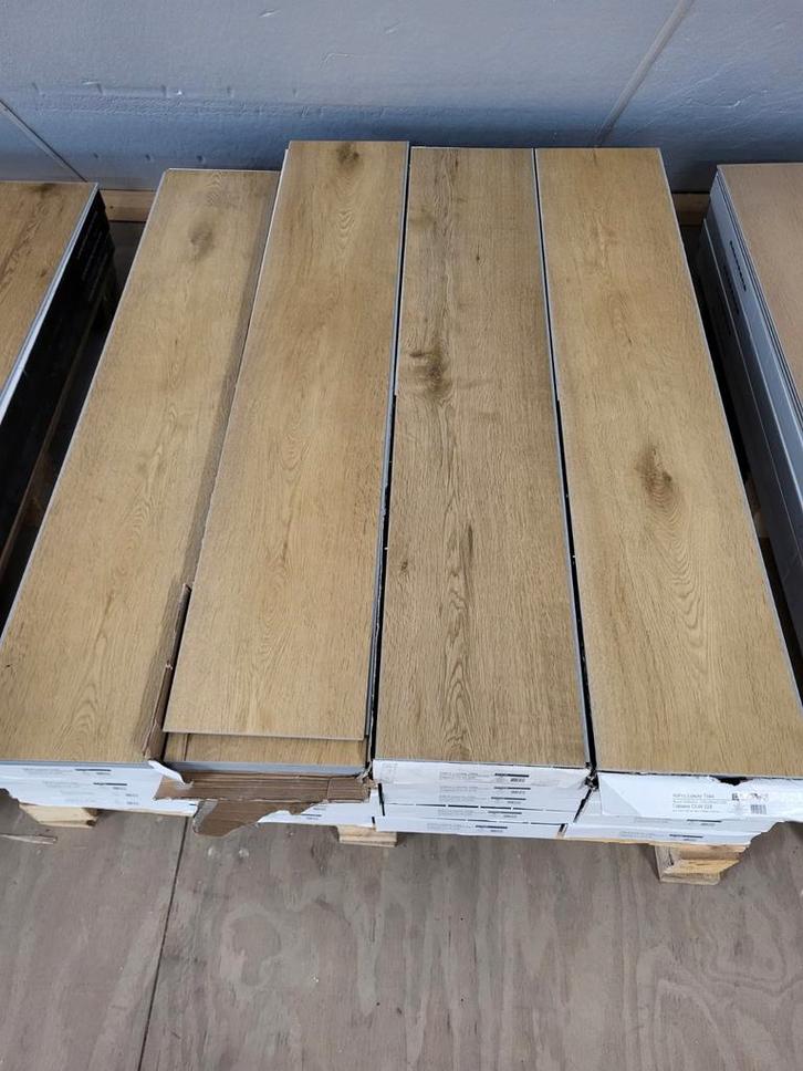 Mooie partij pvc vloer klik 50 m2, Huis en Inrichting, Stoffering | Vloerbedekking, Nieuw, Laminaat, 75 m² of meer, Ophalen of Verzenden