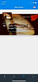 Justin Timberlake golden circle ruilen tegen Coldplay Dussel, Tickets en Kaartjes, Concerten | Pop