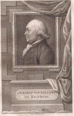 A.W. Baron van Pallandt, tot Zuithem. Portret Vinkeles 1784, Ophalen of Verzenden