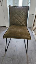 Eetkamerstoelen groen - 2 stuks, Huis en Inrichting, Stoelen, Ophalen, Twee, Overige kleuren, Zo goed als nieuw