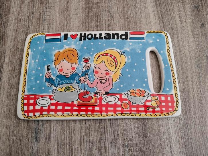 Blond Amsterdam Kaasplankje 'I ️❤️ Holland', Huis en Inrichting, Keuken | Servies, Nieuw, Blond Amsterdam, Aardewerk, Ophalen of Verzenden