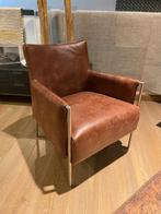 Brescia fauteuil Africa leder Zenzero nu voor €499,-, Ophalen, Nieuw, 50 tot 75 cm, Leer