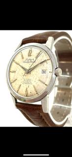 Dubey & Schaldenbrand vintage automaat jaren ‘60, Overige merken, Staal, Met bandje, Polshorloge