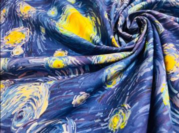 Vincent van Gogh Sterrennacht stof beschikbaar voor biedingen