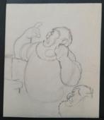 Originele schets HG Kresse jaren 50 Toonder, Ophalen of Verzenden