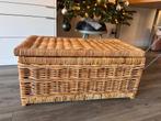 Mooie rieten mand, wasmand, speelgoedmand, Huis en Inrichting, Woonaccessoires | Schalen en Manden, Ophalen, Gebruikt, Mand, Riet