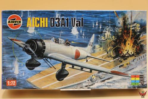Airfix 1/72 Aichi D3A1 Val, Hobby en Vrije tijd, Modelbouw | Vliegtuigen en Helikopters, Gebruikt, Vliegtuig, 1:72 tot 1:144, Overige merken
