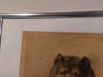 Prent Otto Eerelman Chow chow mopshond, Antiek en Kunst, Ophalen of Verzenden