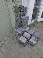 ca. 180 keramische VHV dakpannen Donkergrijs/zwart, Ophalen, Steen of Klei, Zwart, 15 m² of meer