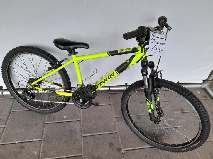 B-Twin Rockrider 24 inch en 18 versnellingen, Fietsen en Brommers, Fietsen | Kinderfietsjes, Gebruikt, 20 inch of meer, Ophalen