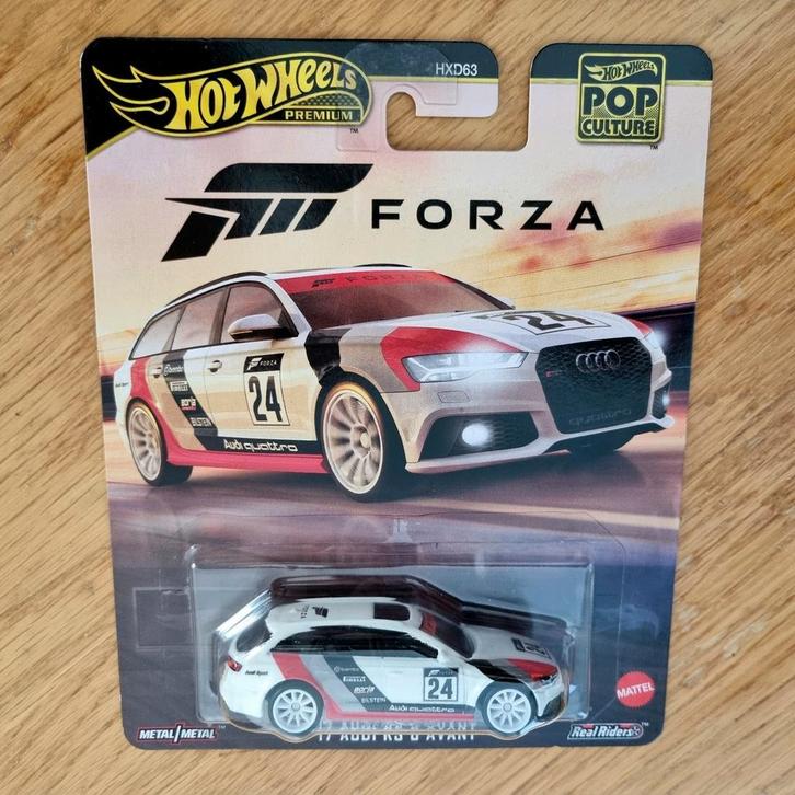 357 - Hotwheels Audi RS6 C7 in verpakking., Hobby en Vrije tijd, Modelauto's | Overige schalen, Nieuw, Auto, Ophalen of Verzenden