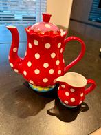 Oilily theepot (Douwe Egberts serie), Huis en Inrichting, Keuken | Servies, Ophalen, Zo goed als nieuw, Overige stijlen, Overige typen