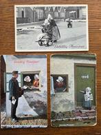 Gelukkig Nieuwjaar, klederdracht,  1906, 1921, Ophalen of Verzenden, Voor 1920