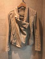 Cigno Nero Beige Leren Jasje Maat 38, Maat 38/40 (M), Beige, Ophalen of Verzenden, Zo goed als nieuw