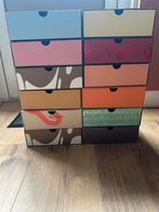Decoratieve Opbergdozen - Set van 12, Ophalen of Verzenden, Gebruikt, Overige materialen, Minder dan 50 cm
