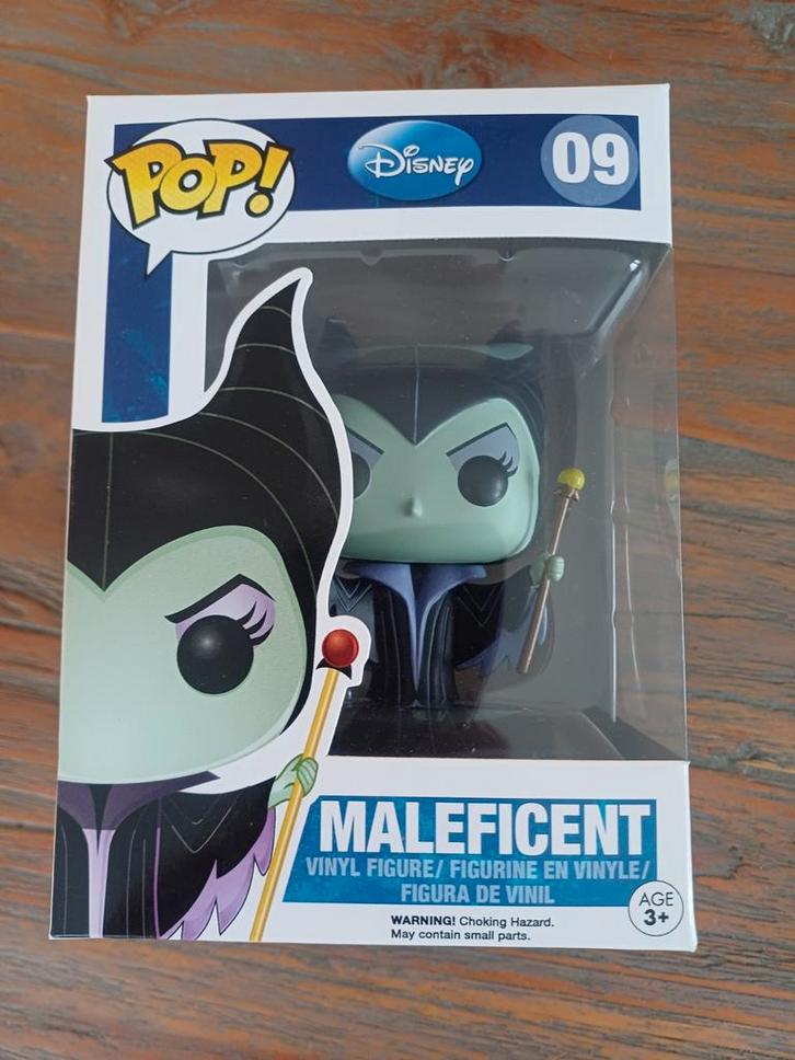 Funko Pop: Disney series 1, 09 Maleficent, Verzamelen, Poppetjes en Figuurtjes, Zo goed als nieuw, Ophalen of Verzenden