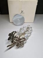 Swarovski Beeldje Druiventros Zilver Kristal, Ophalen of Verzenden, Zo goed als nieuw, Figuurtje