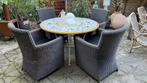 Borek tuinstoelen / eetfauteuils, Tuin en Terras, Tuinstoelen, Ophalen, Gebruikt, Kunststof