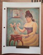 Georges Seurat offset prent, Antiek en Kunst, Verzenden
