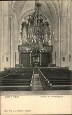 Zutphen, St. Walburgskerk. 3 krt Interieur (1905), Gelderland, Ophalen of Verzenden, Voor 1920