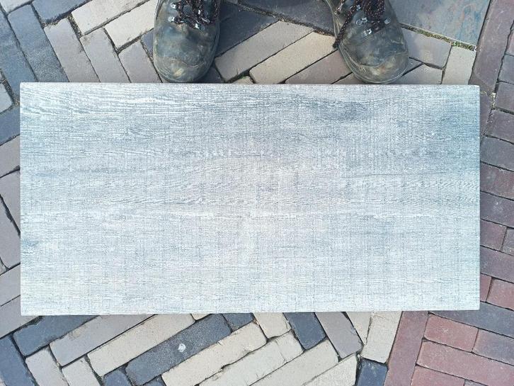 Woodstone Pine 40x80x4 gecoat beton grijs, Tuin en Terras, Tegels en Klinkers, Nieuw, Terrastegels, Beton, 10 m² of meer, Gecoat