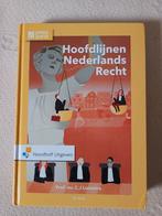 C.J. Loonstra - Hoofdlijnen Nederlands recht, Ophalen of Verzenden, Zo goed als nieuw, C.J. Loonstra