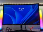 SAMSUNG curved LS24C366EAUXEN 24 inch monitor, 3 tot 5 ms, VA, Full HD, Zo goed als nieuw