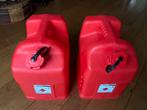 20 liter kunststof brandstof jerrycan + schenktuit, 2 stuks, Ophalen, Gebruikt