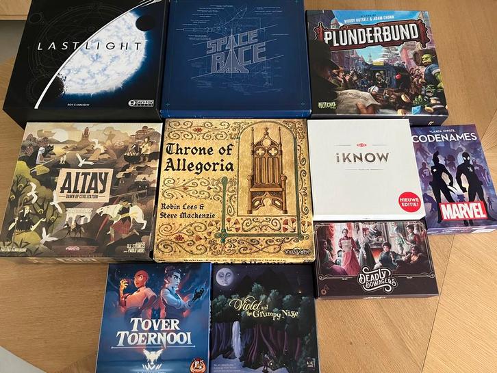 Verschillende bordspellen te koop!, Hobby en Vrije tijd, Gezelschapsspellen | Bordspellen, Nieuw, Een of twee spelers, Drie of vier spelers