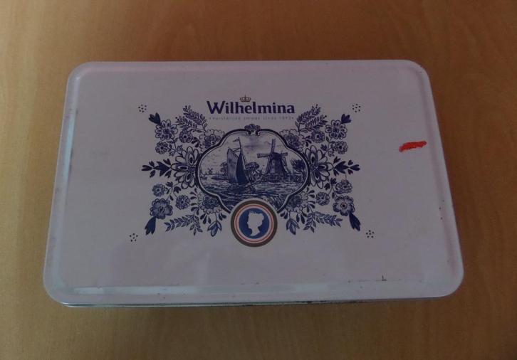 Wilhelmina Pepermunt Blik, Verzamelen, Blikken, Gebruikt, Overige, Overige merken, Verzenden