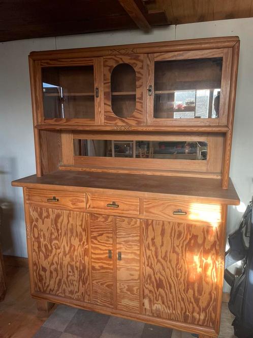 Vintage Retro buffetkast, Huis en Inrichting, Kasten | Buffetkasten, Zo goed als nieuw, 150 tot 200 cm, 25 tot 50 cm, Ophalen of Verzenden