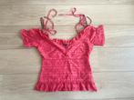 Guess Ibiza bohemian boho festival off shoulder top topje, Ophalen, Guess, Korte mouw, Roze
