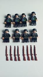 ww2 bricks 8 duitse soldaten minifigures met wapens, Ophalen of Verzenden, Nieuw, Overige merken