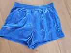 Blauwe korte sportbroek, Masita, maat S, Blauw, Overige typen, Ophalen of Verzenden, Zo goed als nieuw
