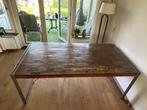 Industrial Bogar eettafel, Huis en Inrichting, Ophalen, Gebruikt, 200 cm of meer, 50 tot 100 cm
